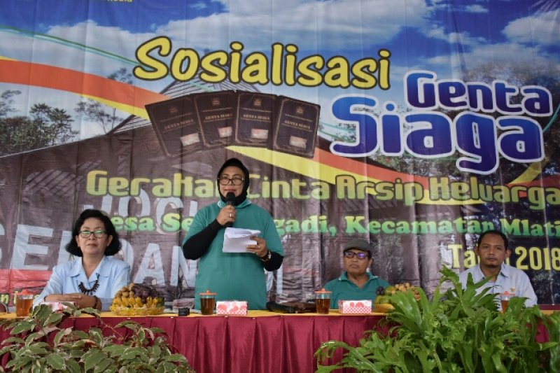 Sleman sosialisasikan Gerakan Cinta Arsip Keluarga