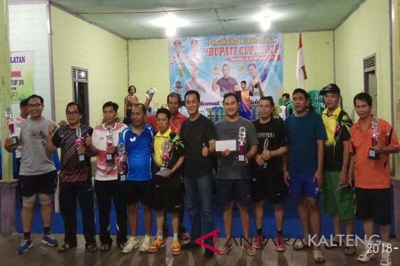 Atlet Porprov dominasi juara tenis meja Bupati Cup