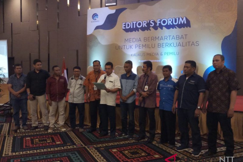 Pers di NTT dukung pemilu bermartabat