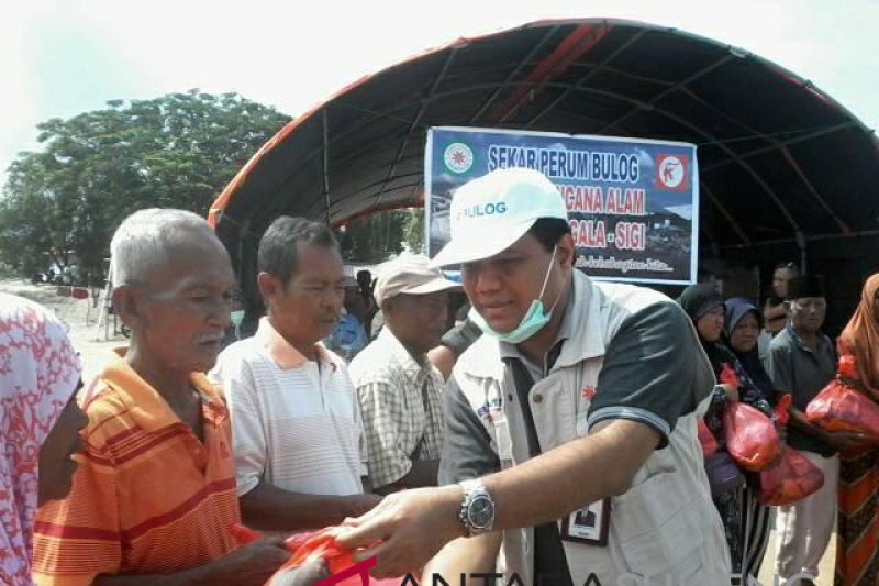 Bulog bantu korban gempa petobo dan kawatuna