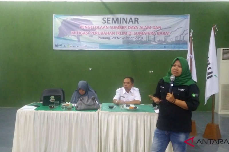 Walhi: Sumbar berpotensi alami krisis air bersih