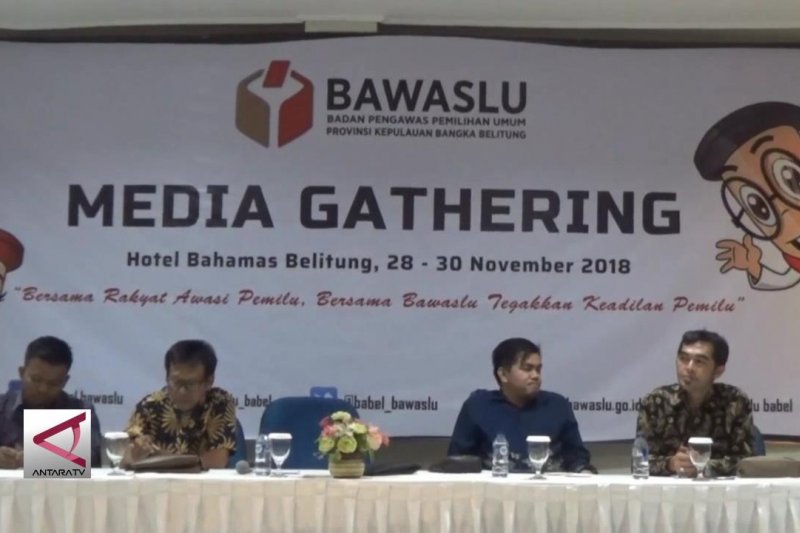 Sinergi Bawaslu jurnalis kawal pesta demokrasi