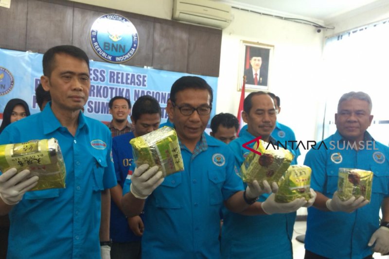 BNN Sumsel tangkap pengedar sabu jaringan Medan