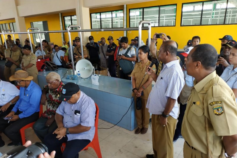 Disperindag Mimika telusuri praktik pungli di pasar sentral Timika