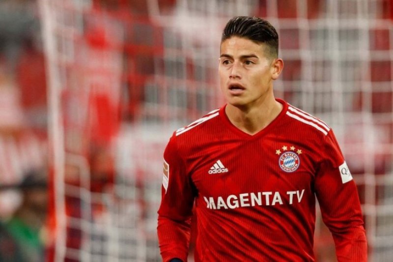 James Rodriguez siap hengkang dari Bayern Muenchen