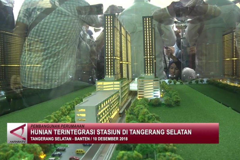 Hunian terintegrasi stasiun di Tangerang Selatan