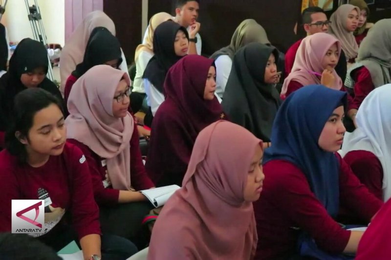 Pelajar dan mahasiswa Kalsel ikuti lomba Presenter TV Antara
