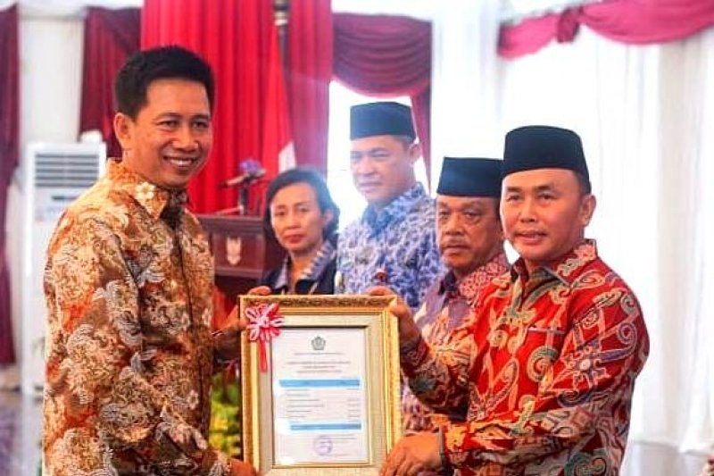 Bupati Barito Utara terima DIPA tahun anggaran 2019