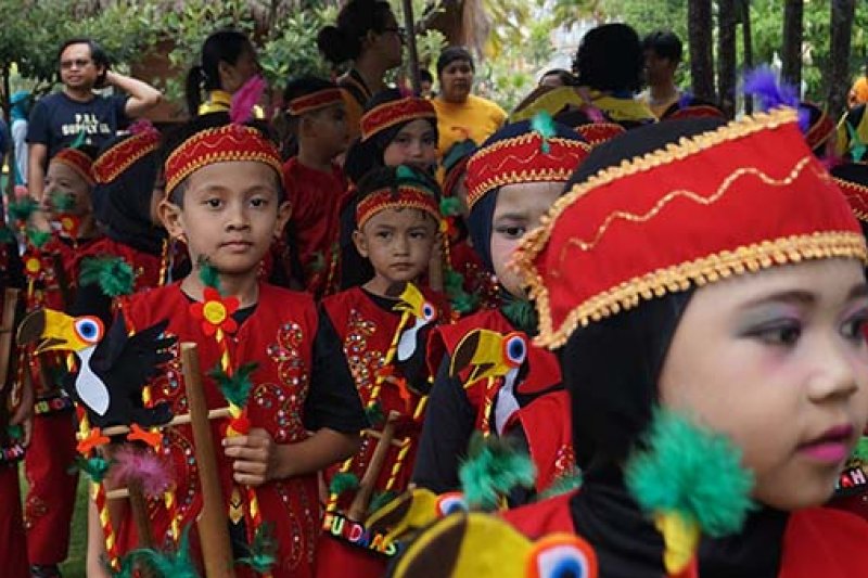Festival Angklung di Jogja Bay berlangsung meriah