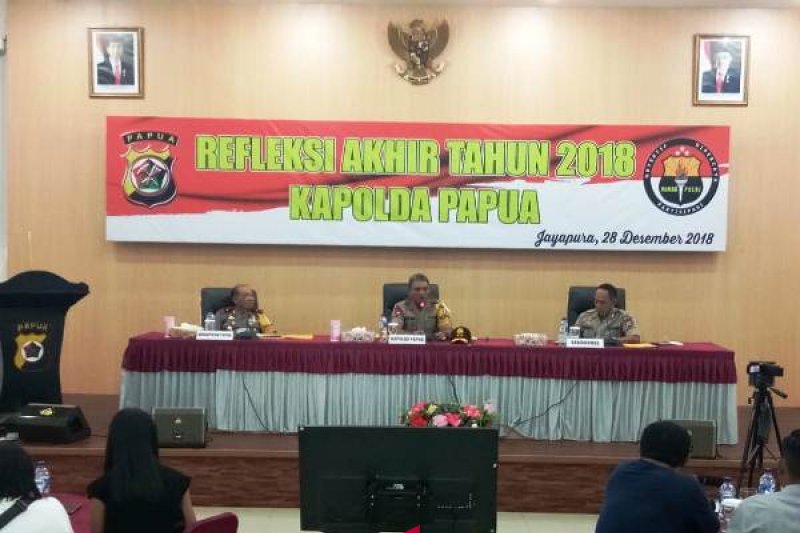 Kapolda Papua: 26 kasus penembakan oleh KKB selama 2018