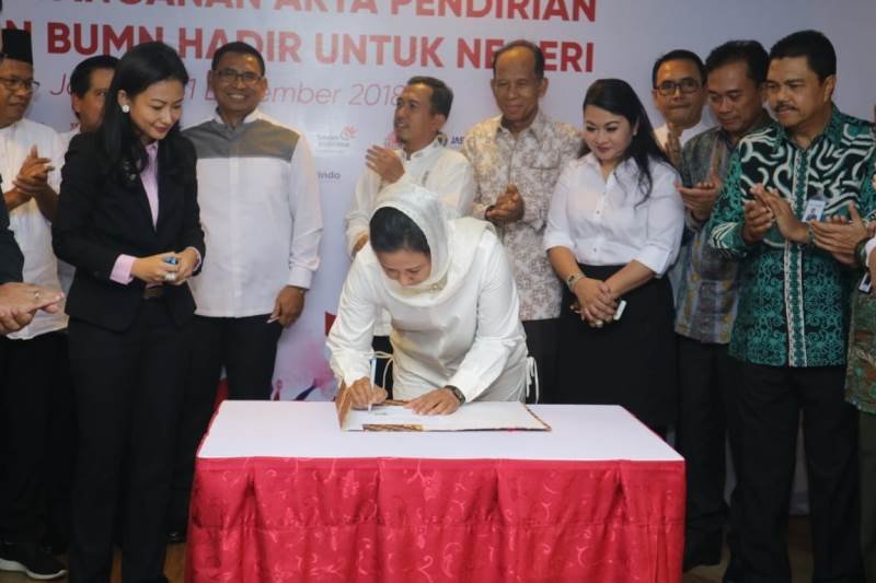 Menteri Rini berharap Yayasan BUMN bisa jadi ujung tombak