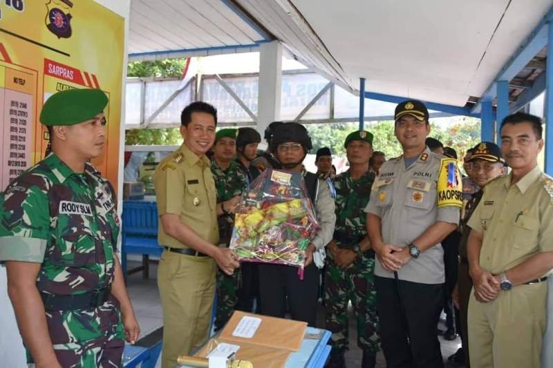 Bupati Nadalsyah tinjau Pos Operasi Lilin Telabang