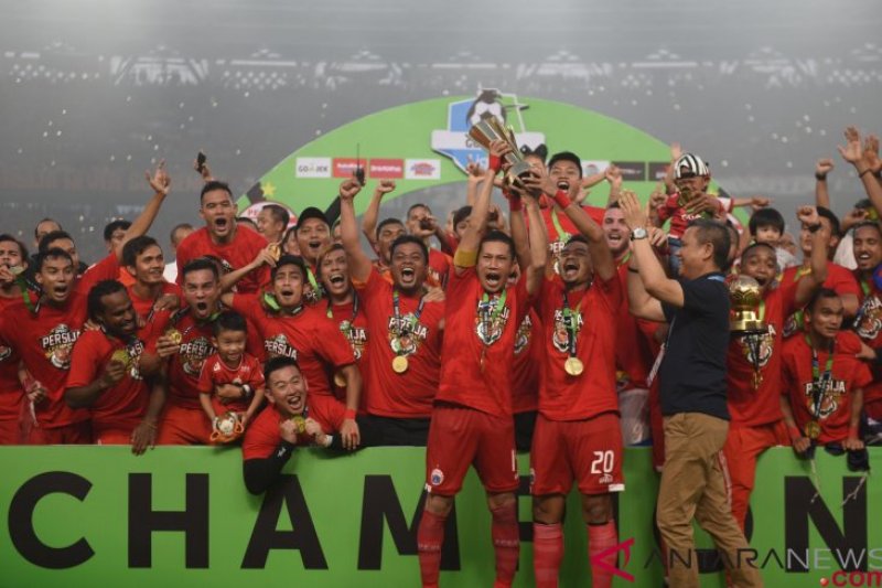 Persija juara Liga 1 Indonesia musim 2018