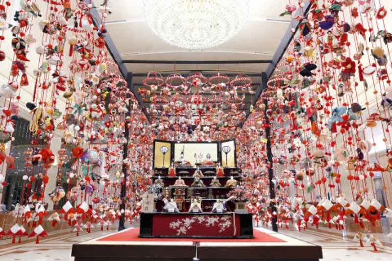 Sambut Hina-matsuri, Keio Plaza Hotel gelar pameran boneka anak perempuan tradisional Jepang