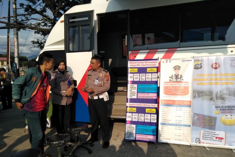 Polresta Padang sediakan layanan keliling pembuatan SKCK dan SIM setiap hari libur
