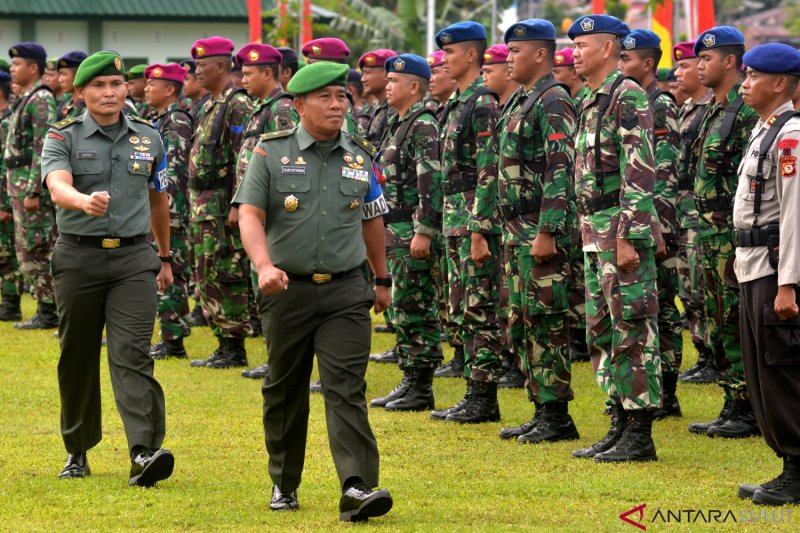 PEMBUKAAN LATIHAN PENGAMANAN JELANG PEMILU 2019