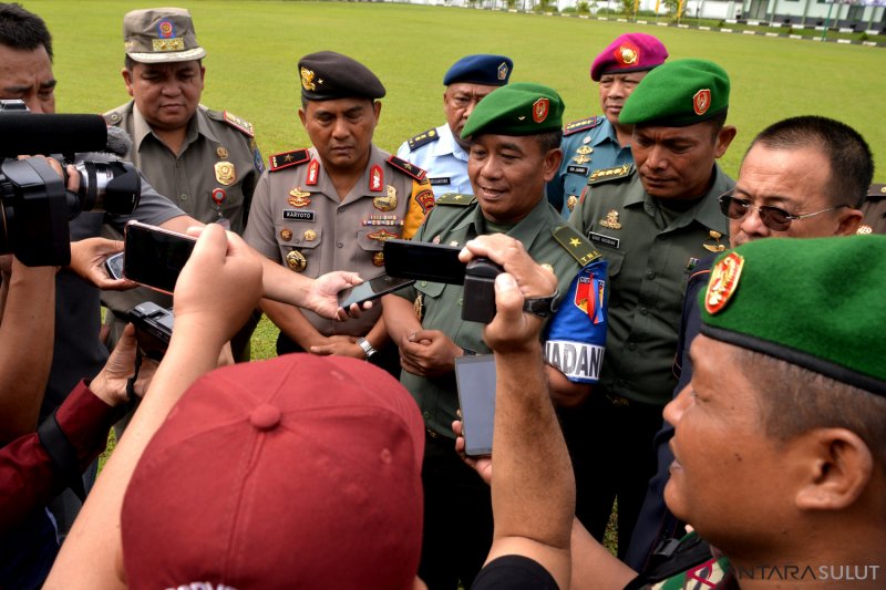 PEMBUKAAN LATIHAN PENGAMANAN JELANG PEMILU 2019