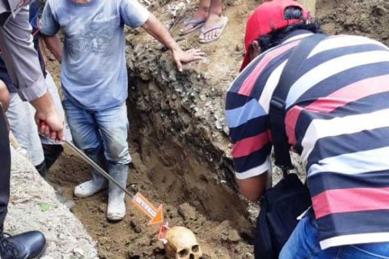 Polsek Abepura selidiki penemuan tengkorak manusia