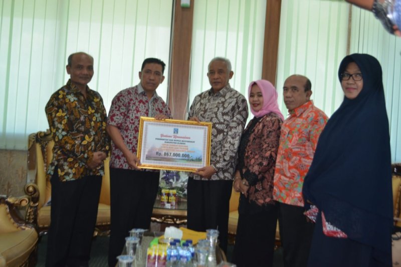 Bupati Sleman serahkan bantuan untuk bencana Palu