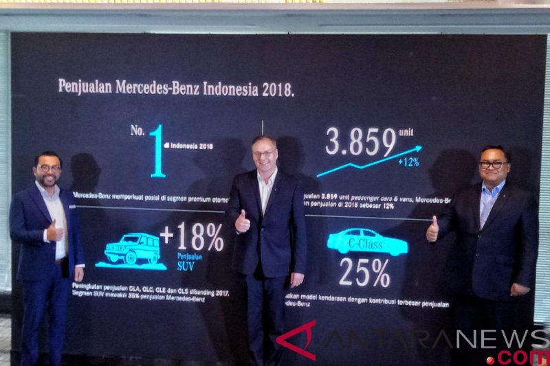 Penjualan Mercedes Benz Indonesia Naik 12 Persen