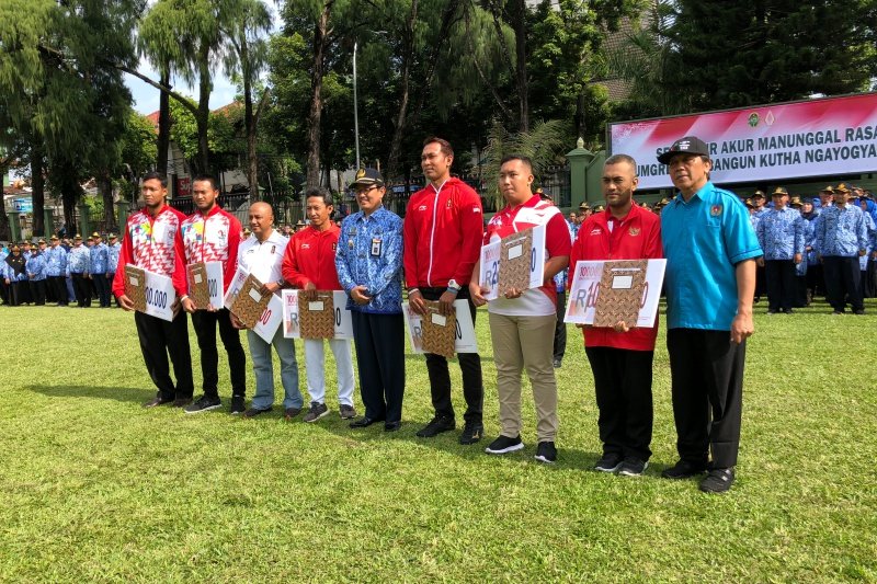 Pemkot Yogyakarta beri penghargaan atlet peraih medali Asian Games