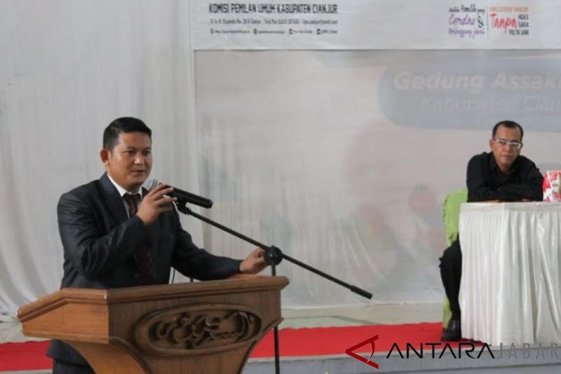 KPU Cianjur tunggu arahan untuk sanksi caleg Nasdem