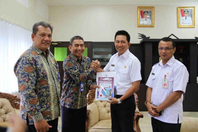 Pemkab Barito Utara Kaji seluruh pegawai dijamin PT Taspen
