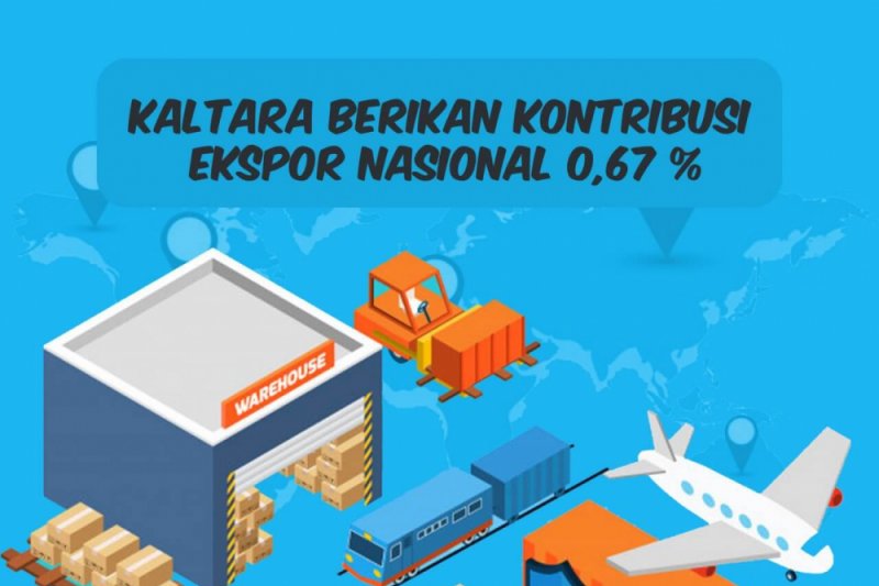 Kaltara berkontribusi 0,67 Persen pada ekspor Nasional