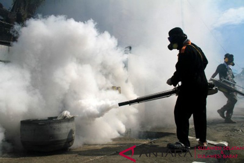 Dinkes Mamuju lakukan fogging waspadai DBD