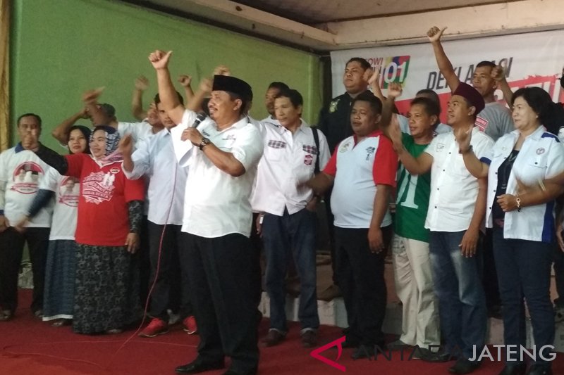 11 elemen masyarakat Kudus deklarasi dukung Jokowi-Ma'ruf