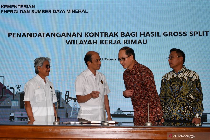 Perpanjangan kontrak bagi hasil WK Rimau