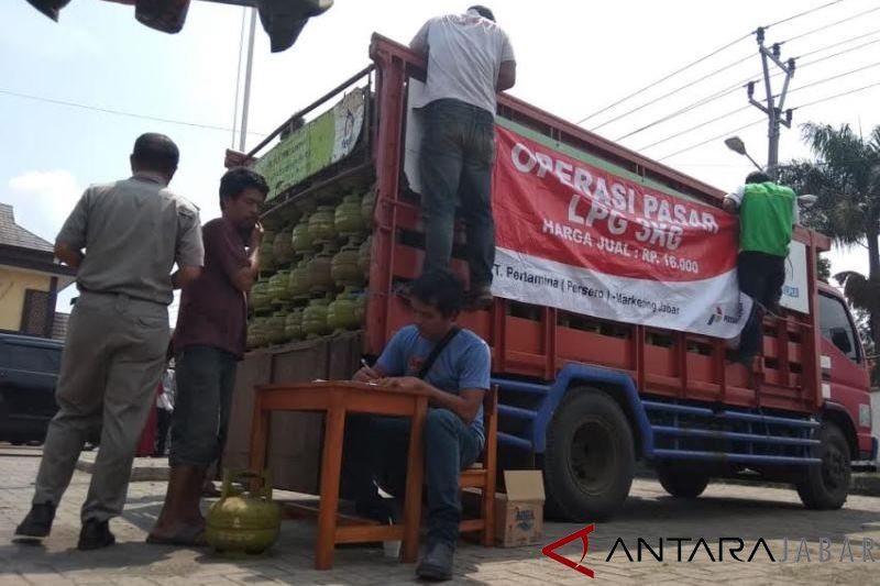 Masyarakat Garut antusias beli gas bersubsidi