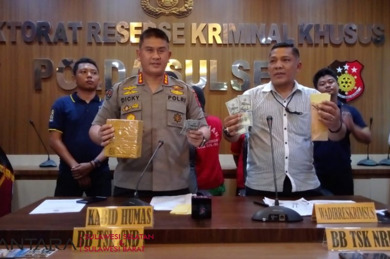Polda Sulsel bongkar warga nigeria sindikat penipuan daring