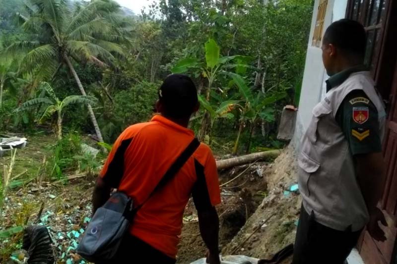 BPBD Banyumas pantau pergerakan tanah di Karangbawang