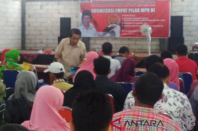 MPR ajak masyarakat implementasikan empat pilar dalam kehidupan