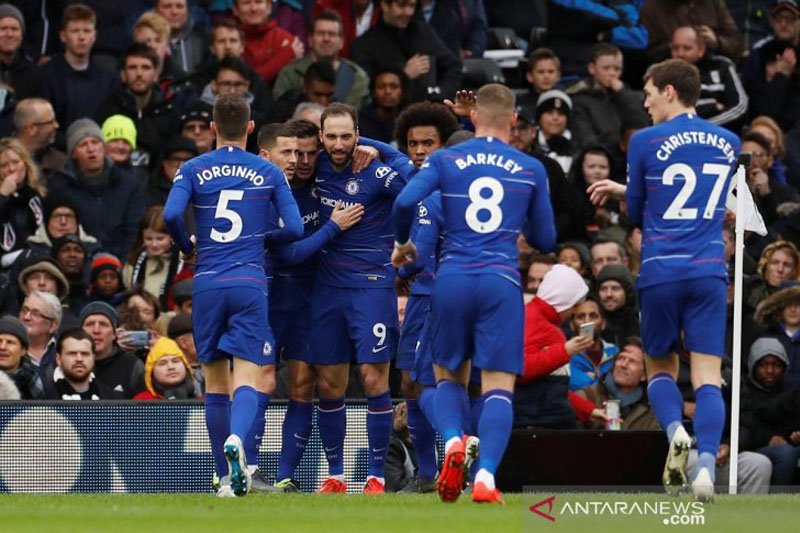 Chelsea permalukan Fulham di kandang sendiri