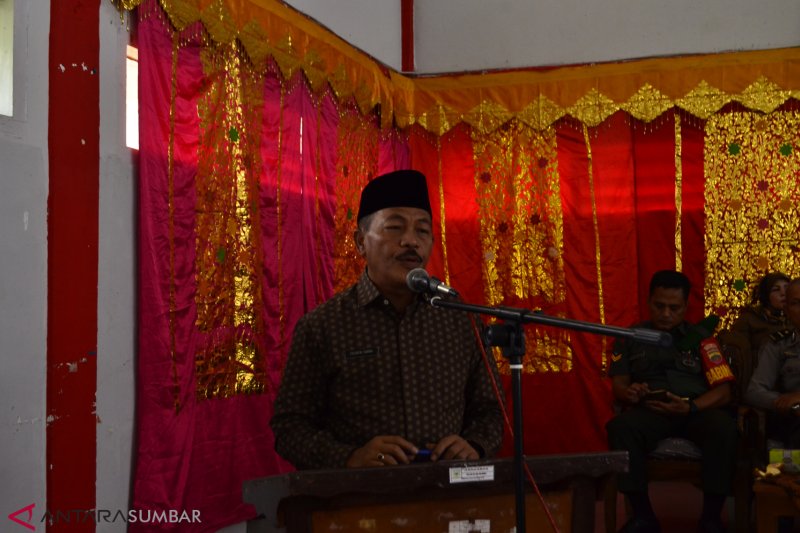 Masyarakat Tanah Datar diminta sukseskan pembangunan jalan dua jalur Batusangkar