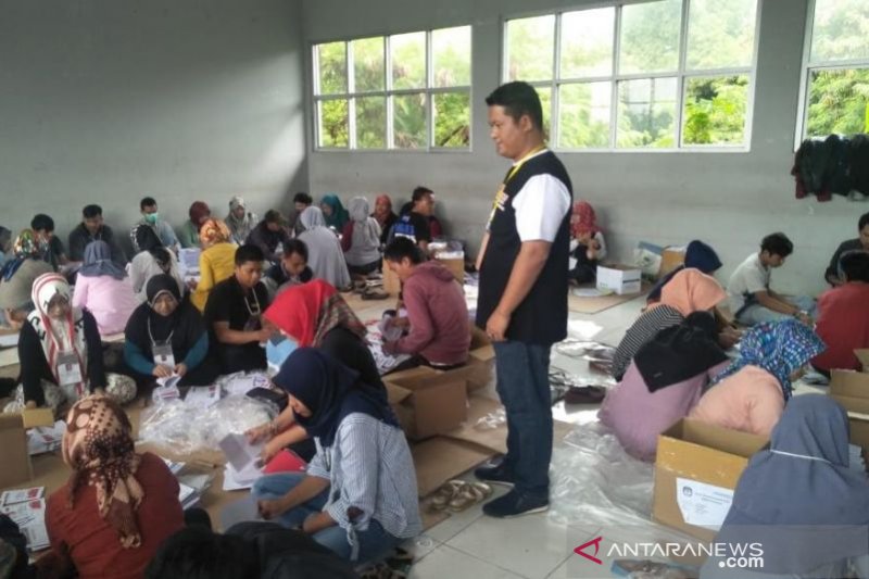 Kekurangan surat suara di KPU Cianjur tercatat 27.205 lembar