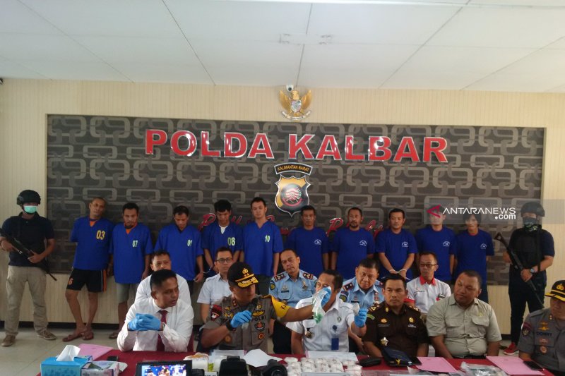 Polda Kalbar amankan 4 kilogram sabu