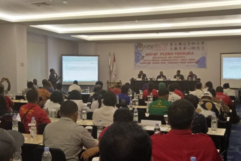 KPU: pemilih masuk di wilayah Mimika 506 orang