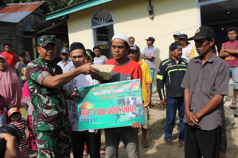 Dua masjid sasaran TMMD Sigi terima bantuan masing-masing Rp100 juta (vidio)