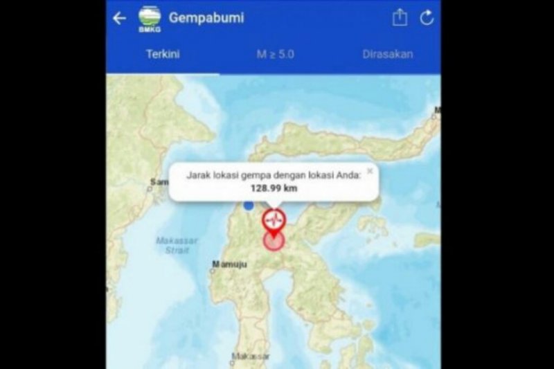 Gempa Sulut Karena Deformasi Lempeng Laut Maluku