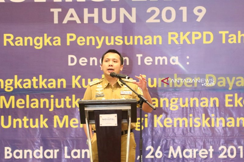 Gubernur Lampung : Simulasi bencana harus di semua daerah rawan