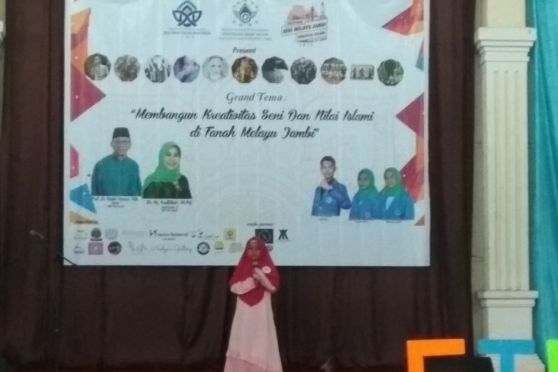 Ratusan Siswa Ramaikan Festival Seni Melayu Uin Jambi