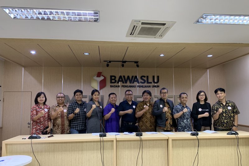 Sejumlah ormas serukan Gerakan Ayo Nyoblos Ayo Pantau Pemilu