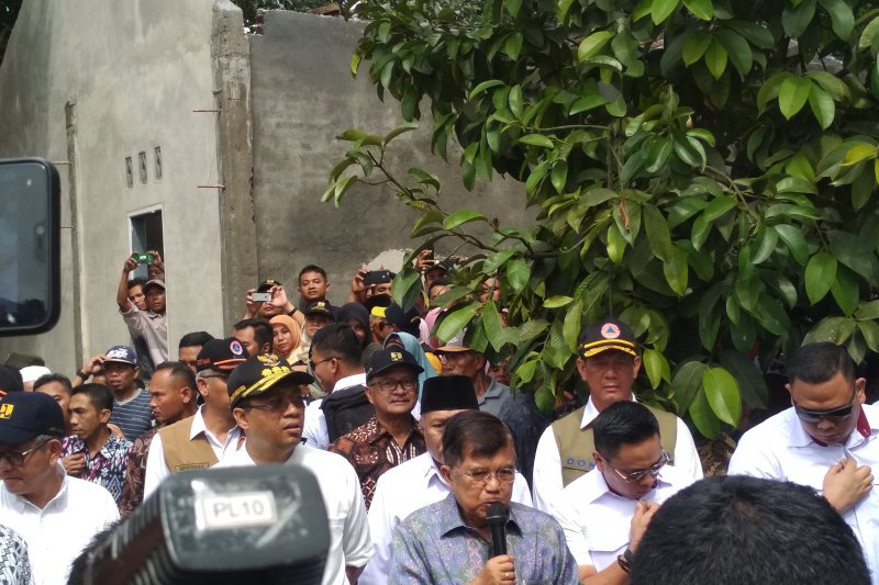 Wapres tinjau pembangunan rumah tahan gempa di NTB