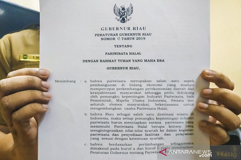 Provinsi Riau terbitkan aturan pariwisata halal
