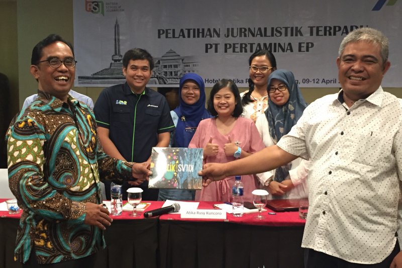 LKBN Antara beri pelatihan jurnalistik kepada Pertamina EP