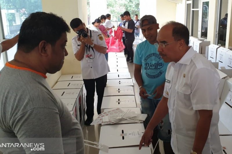 Logistik Pemilu 2019 masih dalam proses pengepakan