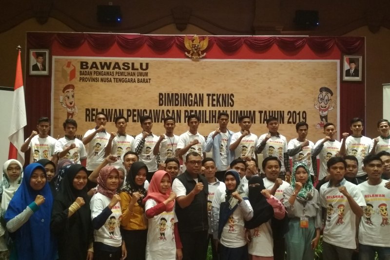 Bawaslu NTB kerahkan ratusan relawan memantau TPS